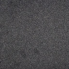 Lano, Koberec metráž Supersoft 850 tm. šedý, šíře 4m, šedá, ab (mriežka), kancelária