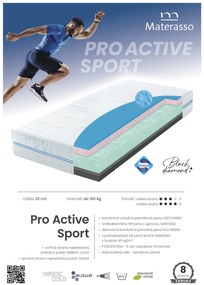Materasso Penový matrac Pro Active Sport Rozmer: 80 x 200 cm