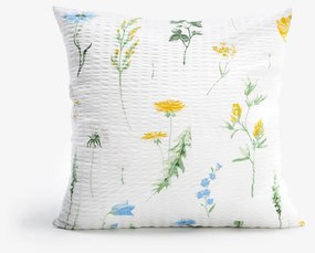 Goldea krepová obliečka na vankúš - slovenská lúka 45 x 45 cm