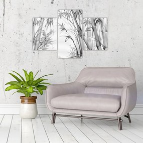 Obraz - Bambusový les (90x60 cm)