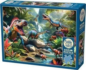 Puzzle Praveké zvieratá 500 dielikov