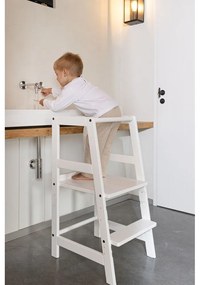 Biela učiaca veža z bukového dreva Forrest – Vipack