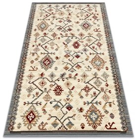 Koberec KILIM 7944/52934 boho béžový / sivý