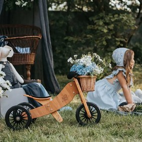 Drevené balančné odrážadlo Tiny Tot 2v1 drevená