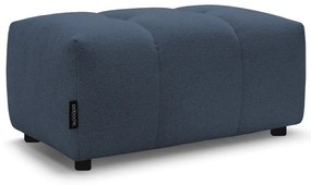 Modrá ženilková podnožka Roxelane – Bobochic Paris