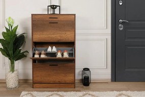 Skriňa na topánky Oslo Walnut II