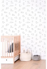 Detská tapeta 10 m x 50 cm Bunnies In The Countryside – Lilipinso
