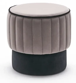 Stolička Rose Pouf Grey