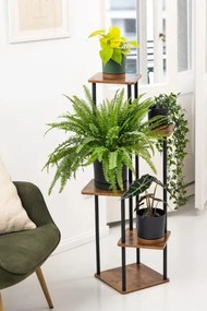 Stojan na kvety PALACE čierny