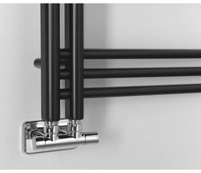 Sapho - Kúpeľňový radiátor DORLION 300W/230V 50x90 cm matná čierna