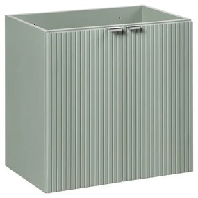 Umývadlová skrinka Line Reed Green D 82-60-2D šalviová zelená