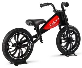 QPlay - Odrážadlo FEDURO čierna/červená