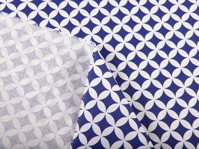 Biante Bavlnený záves Sandra SA-241 Tmavo modré Maroko 150x260 cm
