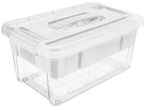 Plastový úložný box s vekom 35x23x17 cm Multi Stormax – Orion