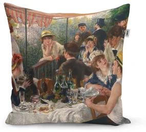 Sablio Vankúš Raňajky veslárov - Auguste Renoir - 60x60 cm