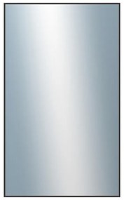 DANTIK - Zrkadlo v rámu, rozmer s rámom 60x100 cm z lišty Hliník hnedá (7001022)