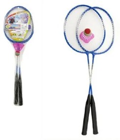 Teddies Badminton kov 2 pálky a 1 loptičku asst 3 farby v sieťke