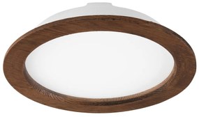 LED Podhľadové svietidlo WOODY SPOT LED/23,5W/230V 4000K čerešňa ø 23,5 cm
