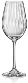 Crystalex Poháre na víno WATERFALL 350 ml, 6 ks
