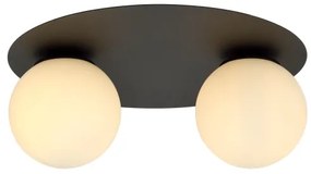Stropné svietidlo SOLAR 2xE14/10W/230V čierna/biela