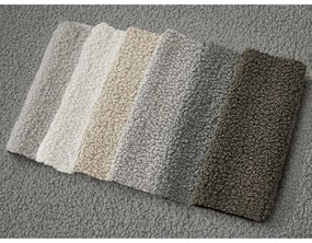 Tmavosivá rohová pohovka z textílie buklé (ľavý roh/s leňoškou) Leonore – Bobochic Paris