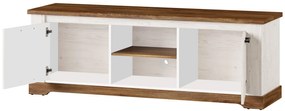 TV stolík Country 25 163 cm dub Stirling/borovice Andersen