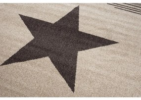 Kusový koberec Hviezda krémový 140x190cm