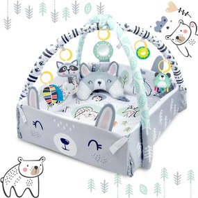 Interaktívna vzdelávacia podložka 110 x 100 cm Ricokids Králik