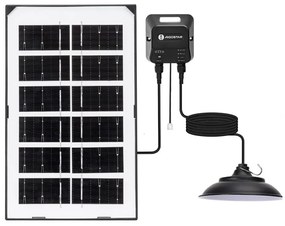 Aigostar B.V. Aigostar - LED Solárny luster LED/35W/12V 3000 mAh 6500K pr. 15 cm B1020135M