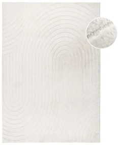 Koberec WAVES 501 biely / slonia kosť