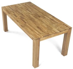 Autronic BONTEC Jedálenský stôl 180x90cm, masív, dub, DS-H180 DUB Farba: Prírodné