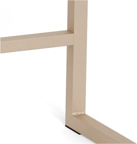 Konzolový stolík v dekore duba v prírodnej farbe 40x140 cm Darlington – Actona