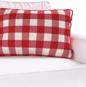Gabika so šnúrkou, obliečka 60x40cm farba produktu červená látka vzorované