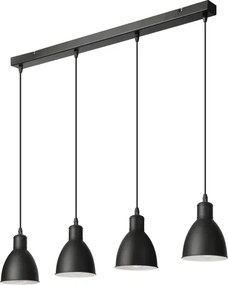 BRILAGI - LED luster na lanku RIDDY 4xE27/60W/230V čierny