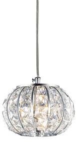 Závesné svietidlo Ideal lux 044187 CALYPSO SP1 1xG9 40W chróm