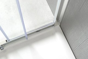 Gelco Gelco, AKCE štvrťkruhová sprchová zástena 900x900x1900mm, číre sklo, AG4290