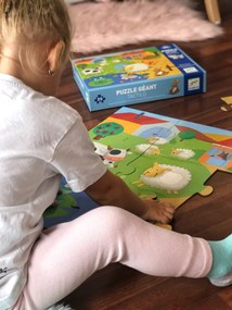 Puzzle hmatové – Farma 20 ks