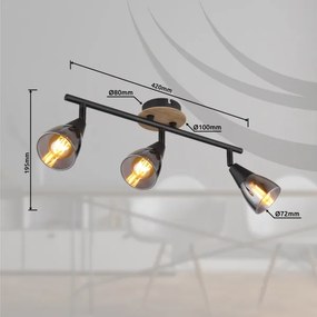 Globo 54311-3 - Bodové svietidlo MUBBY 3xE14/25W/230V