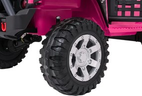 Elektrické autíčko Jeep BEAST 4x4 ružové