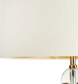 Stojacia lampa ALISON 1 02 zlatá / biela