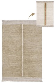 Béžový bavlnený koberec 140x200 cm Duetto Sage – Lorena Canals