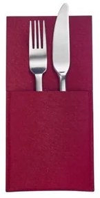 Westmark Sada vreciek na príbory COZY, 22 x 11 cm, 4 ks, červená