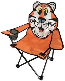 Záhradná detská stolička Tigre - skladacia - Tiger (35 x 35 x 55 cm)