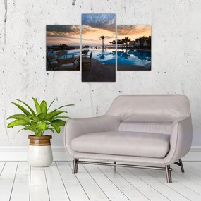 Obraz - Resort pri mori (90x60 cm)
