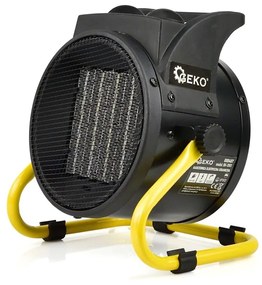Keramický elektrický ohrievač, okrúhly, 2kW | GEKO