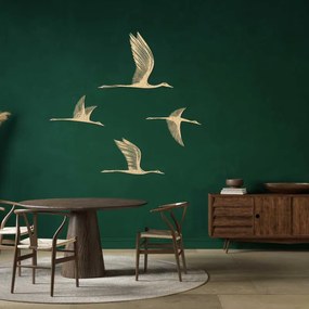 Nástenná dekorácia lietajúce vtáky kormorán I SENTOP PR0525