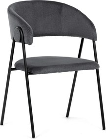 Jedálenská stolička DCL-X7130 GREY2 Farba: Sivá