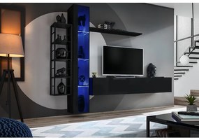 Obývacia stena Switch Met VII čierny