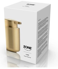 Dávkovač mydla z nehrdzavejúcej ocele v mosadznej farbe 250 ml Ume Brass – Zone