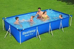 Rámový bazén s filtráciou, 400x211x81cm | Bestway